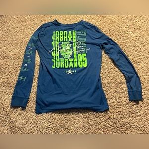 Boys Jordan long sleeve t shirt